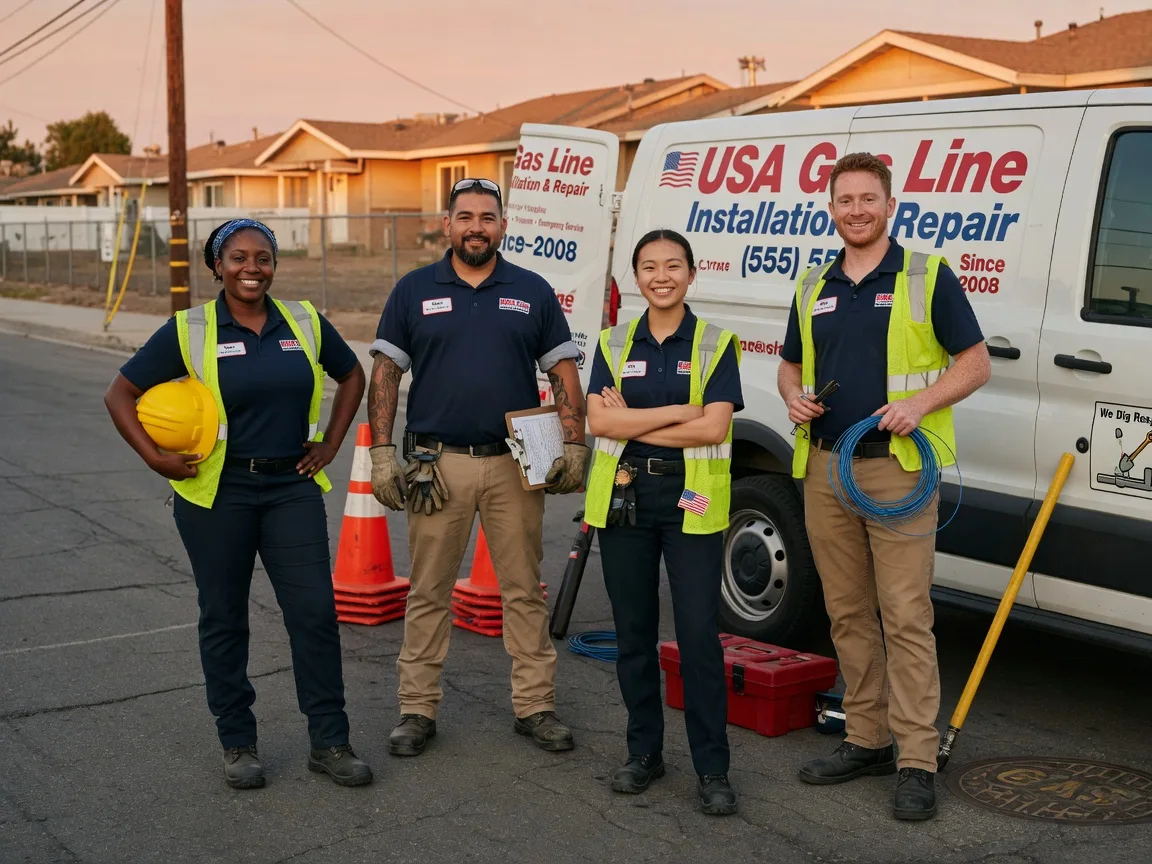 Gas Line Installation company in Little Plymouth, VA